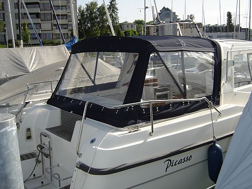 Motorboot Verdeck